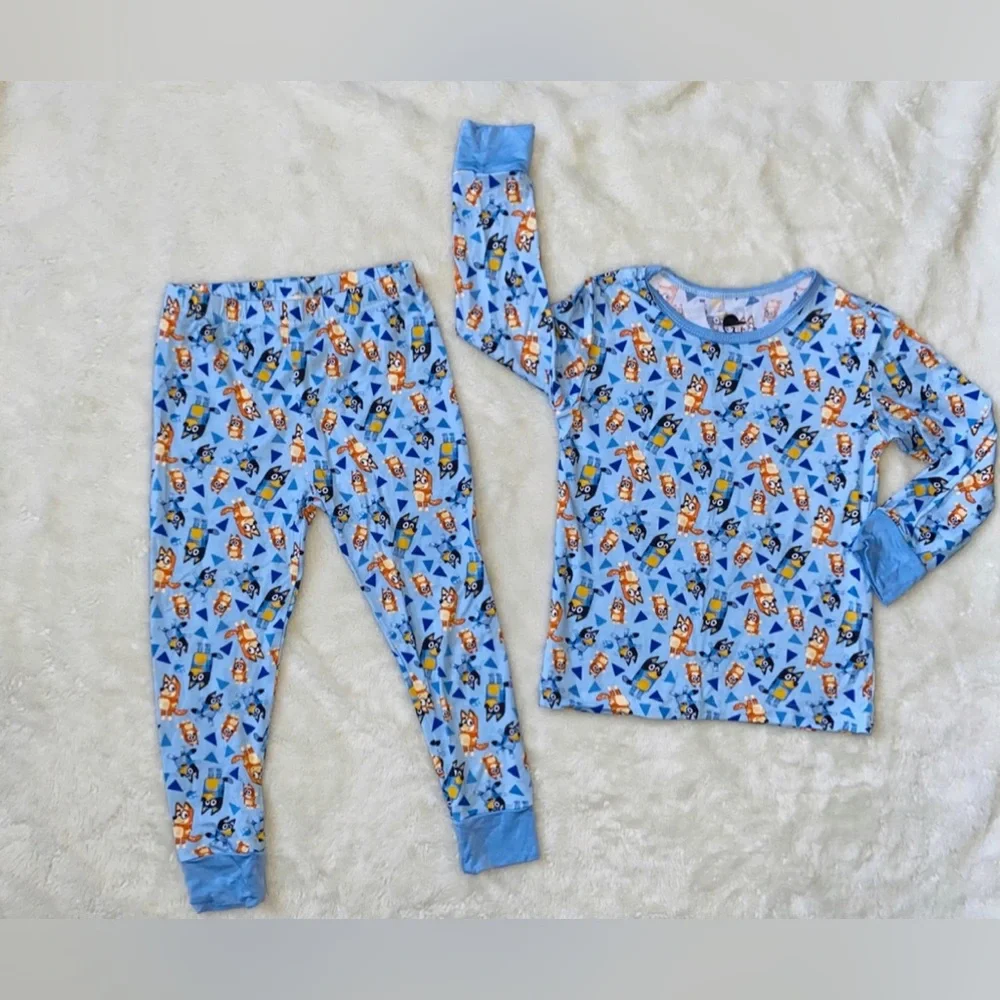 💥SOLD💥George hats Bluey bamboo set - Picture 2 of 5